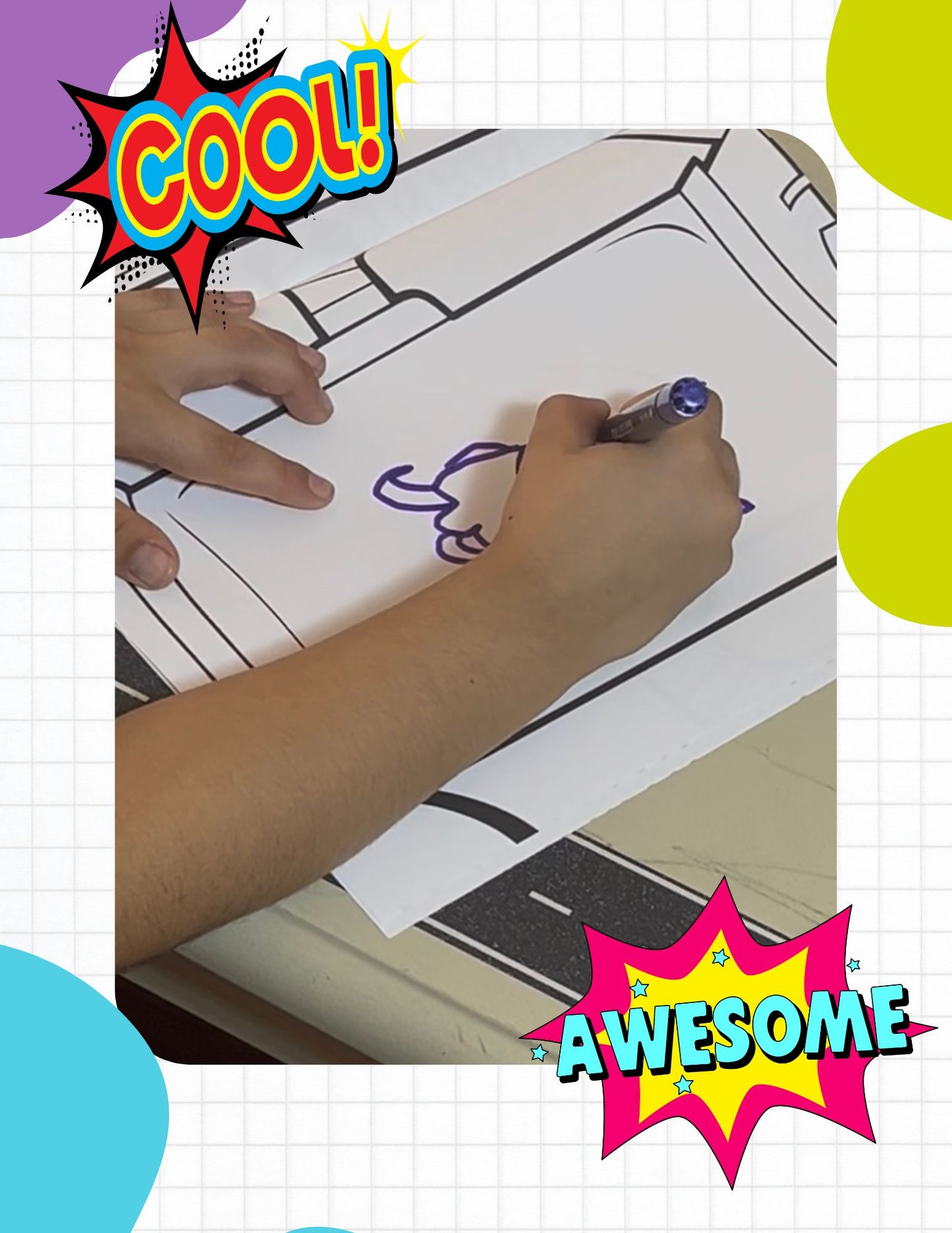 Nathan the Mad Scientist Coloring Book